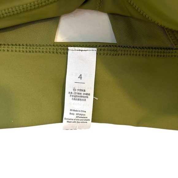 BARE Spin to Win High Neck Sports Bra- Jade Green - Picture 7 of 10